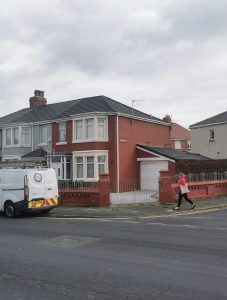 New roof slates on a terraced house 2 | Roofing Repairs | Roofing Installations | GRP Roofing | Flletwood, Wyre